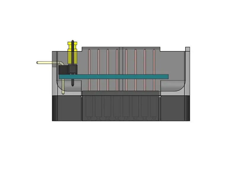 Enganxar el component a la base