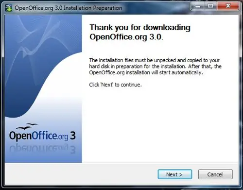 Installera OpenOffice.org