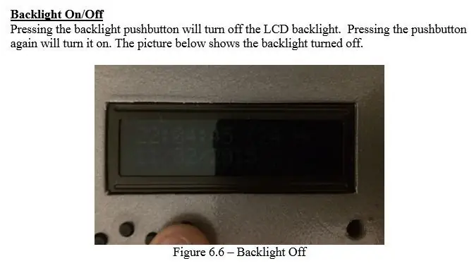 Rad s RGB LCD zaslonom - pozadinsko osvjetljenje i kontrast