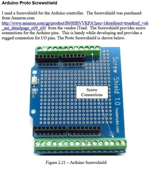 רכיבים - מגן בורג Arduino Proto