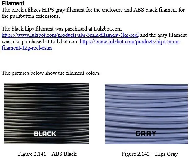 Components - Filament