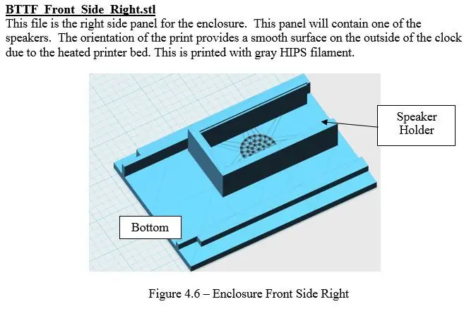 3D মুদ্রণ - BTTF_Front_Side_Left.stl এবং BTTF_Front_Side_Right.stl