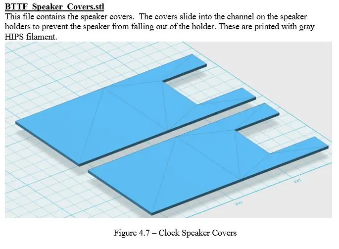 Impressió 3D: BTTF_Speaker_Covers.stl