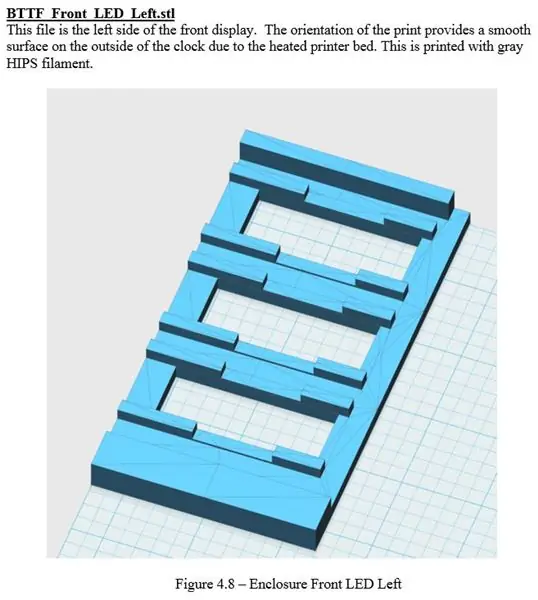 3D ბეჭდვა - BTTF_Front_LED_Left.stl & BTTF_Front_LED_Right.stl