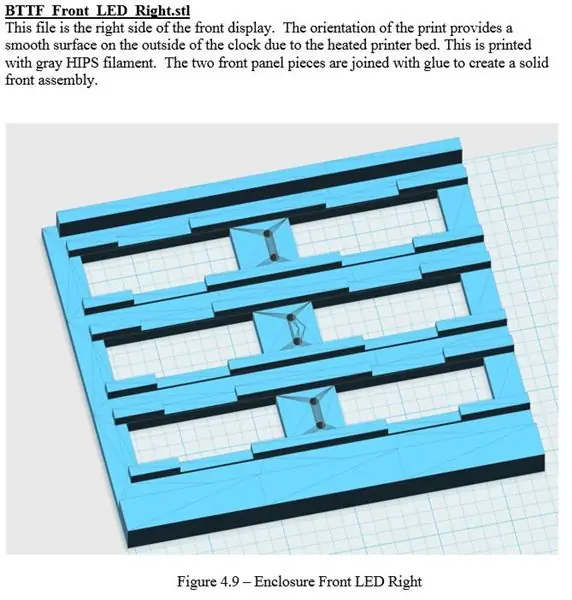 Pagpi-print ng 3D - BTTF_Front_LED_Left.stl at BTTF_Front_LED_Right.stl