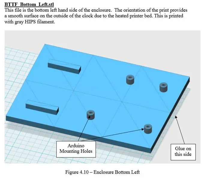 3D Baskı - BTTF_Bottom_Left.stl & BTTF_Bottom_Right.stl