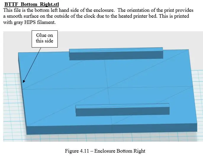 Impressió 3D: BTTF_Bottom_Left.stl i BTTF_Bottom_Right.stl