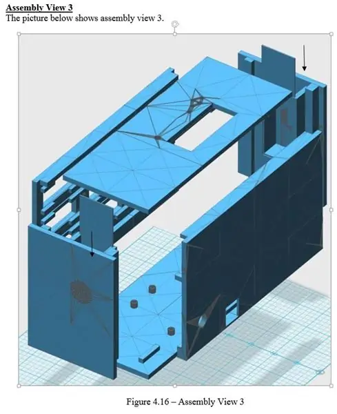 Pencetakan 3D - Tampilan Perakitan 3 & Tampilan Perakitan 4