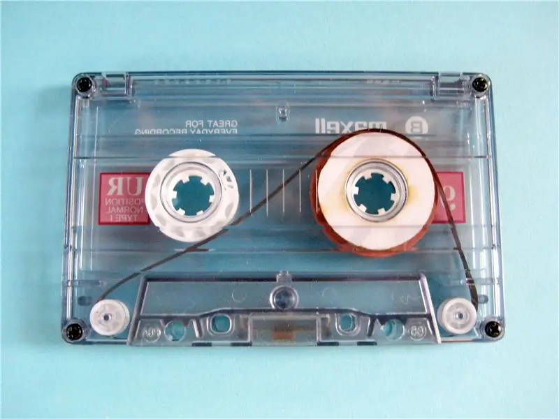 Audio Cassette Loop: 13 ขั้นตอน (พร้อมรูปภาพ)