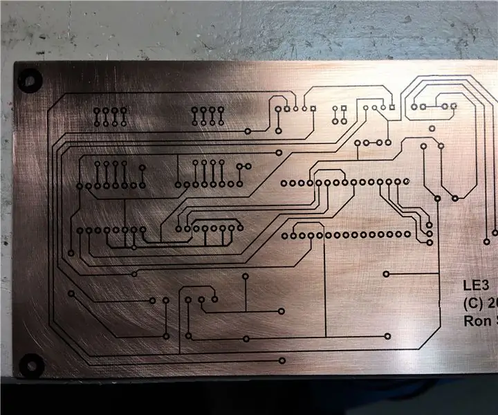 Transferim i thjeshtë PCB: 6 hapa (me fotografi)