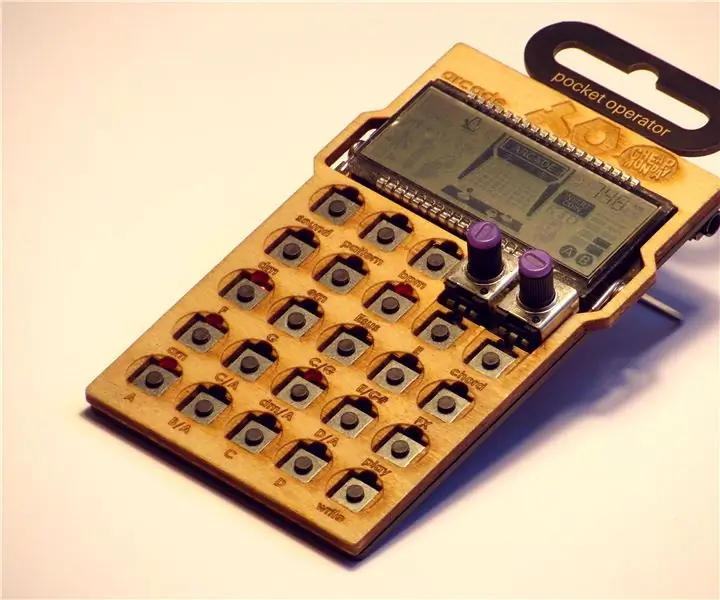 Pocket Operator Lasercut Case: 3 Langkah (dengan Gambar)