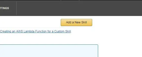Creando habilidades de Amazon