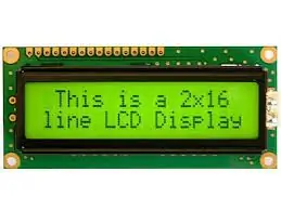 LCD (תצוגת קריסטל נוזלי)