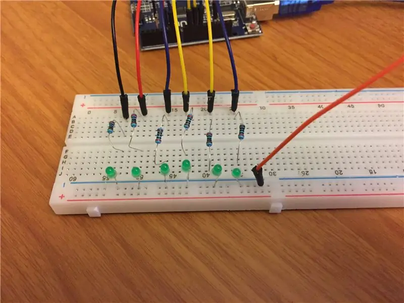 Projekta 1 gaismas diode