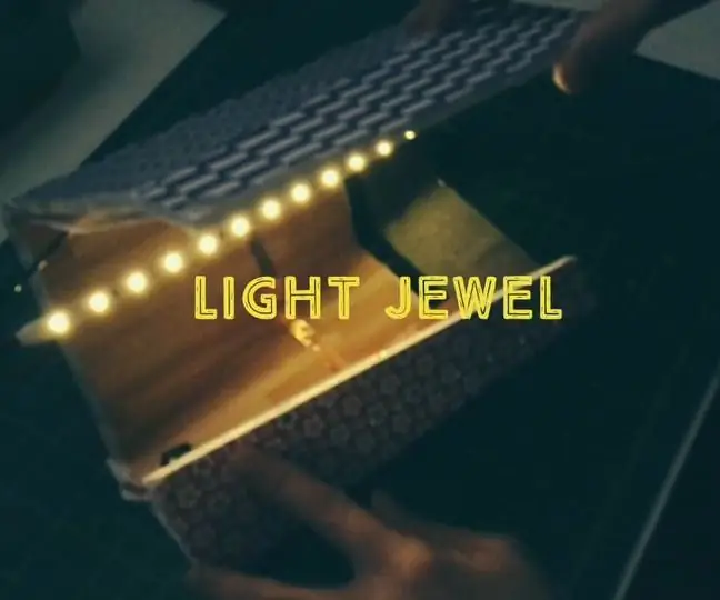 Light Jewel ✽ აკონტროლეთ თქვენი LED ზოლი არდუინოს გარეშე და კოდი: 5 ნაბიჯი (სურათებით)