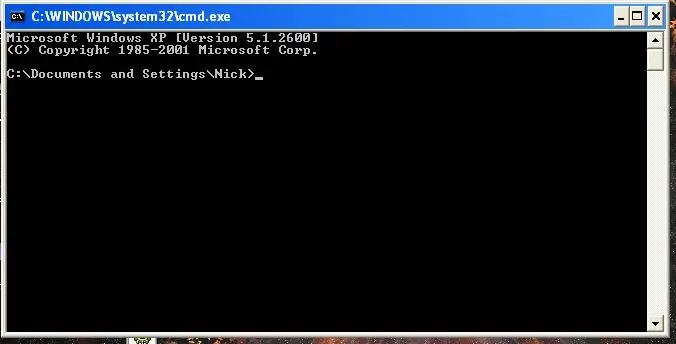 Mở Command Prompt