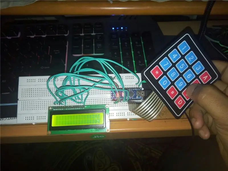 Жөнөкөй Arduino Calculator