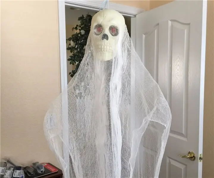 Cheesecloth Ghost LED: 8 Langkah (dengan Gambar)