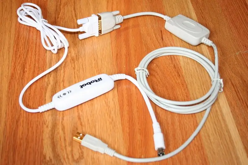 Priključite USB-v-serijski adapter in ustvari serijski vmesnik