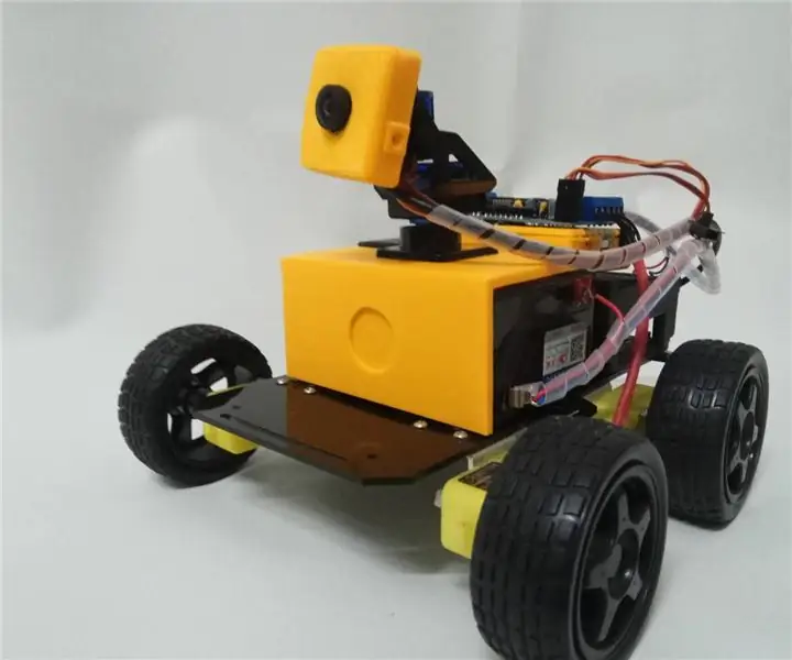 Muz/Ahududu Pi + Web Kameralı Arduino Rover: 9 Adım