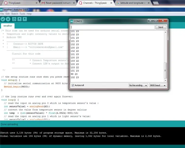 การเขียนโปรแกรมด้วย Arduino IDE