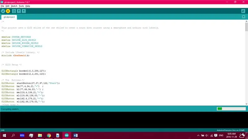 6 -qadam: Eskizingizni kompilyatsiya qiling va Arduino kartangizga yuklang