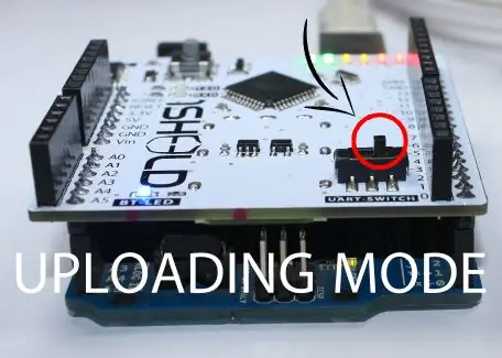 Stap 6: Compileer en upload uw schets naar uw Arduino-bord