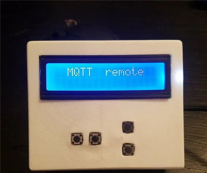 Universal MQTT -fjernkontroll: 5 trinn (med bilder)