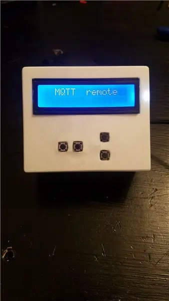 Universal MQTT fjernkontroll