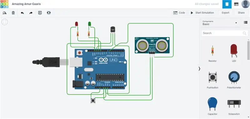 Circuito Tinkercad