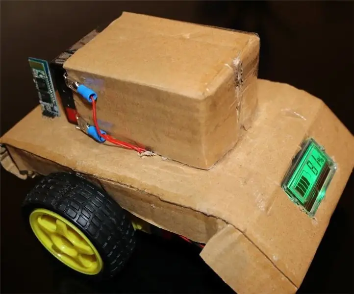 Kinokontrol ng Arduino Car Sa Pamamagitan ng Bluetooth App: 4 Mga Hakbang (na may Mga Larawan)