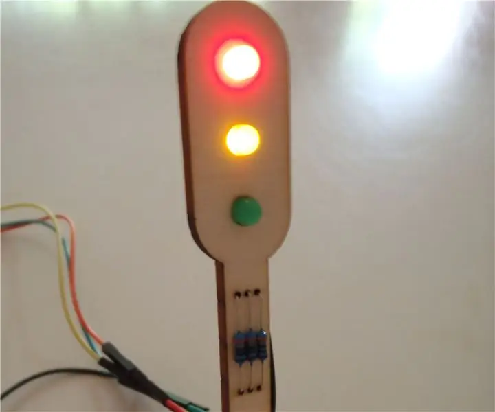 Arduino semafor: 3 koraka (sa slikama)