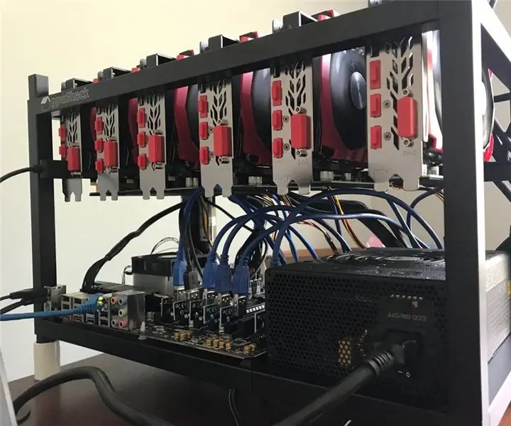 DIY Crypto Mining PC (ETH, XMR, ZEC): 4 trin (med billeder)