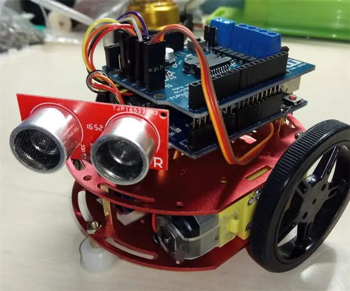 "GRECO" - Arduino objekti vältiv robot algajatele: 6 sammu (koos piltidega)