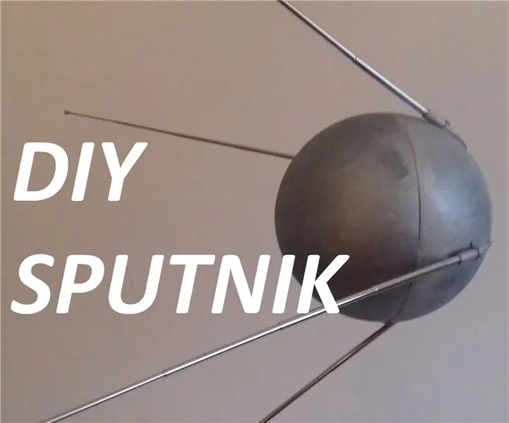 Sputnik 1 también conocido como el primer satélite puesto en órbita por la Unión Soviética, en 1957: 5 pasos (con imágenes)