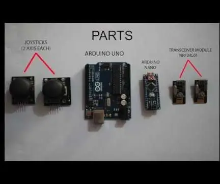 Arduino Tabanlı Projeler için NRF24L01 Alıcı-Verici Modülü ile Kablosuz Haberleşme: 5 Adım (Resimli)