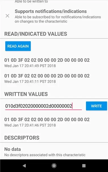 Extra: configureu SensorBug per a la sortida de detecció de posició