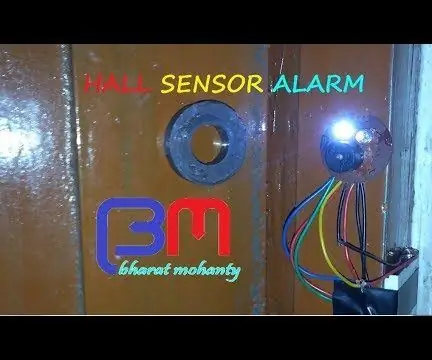 Penggera Sensor Dewan: 7 Langkah (dengan Gambar)