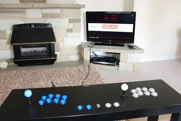 Retropie Ikea Arcade Table