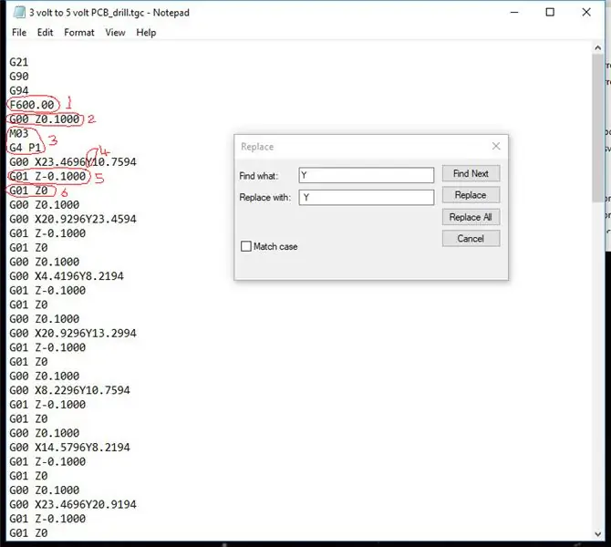 Modifica file Passaggio 3