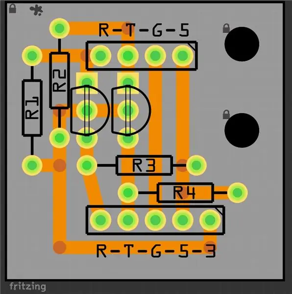 Creeu una placa de circuit amb l’editor que heu preferit