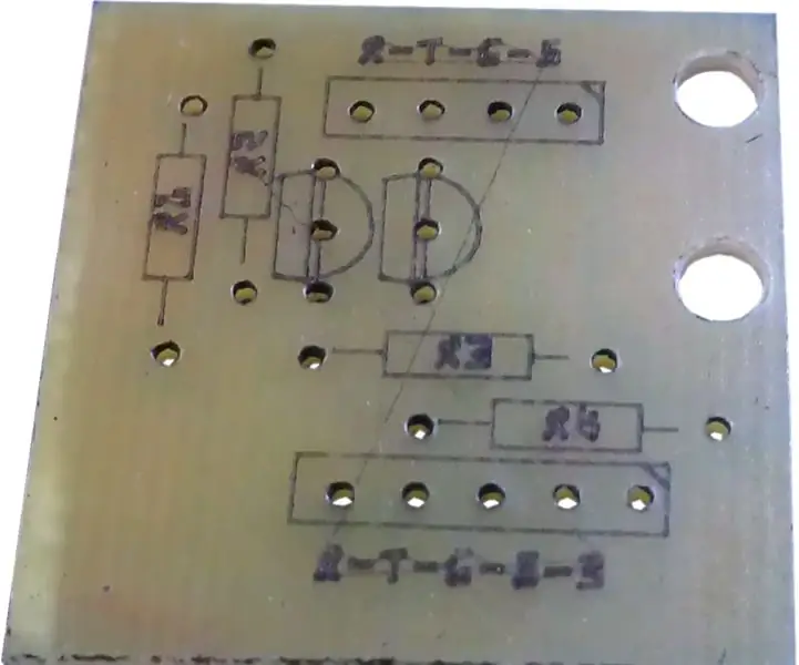 Tim's PCB (Plotted Circuit Board): 54 stappe (met foto's)