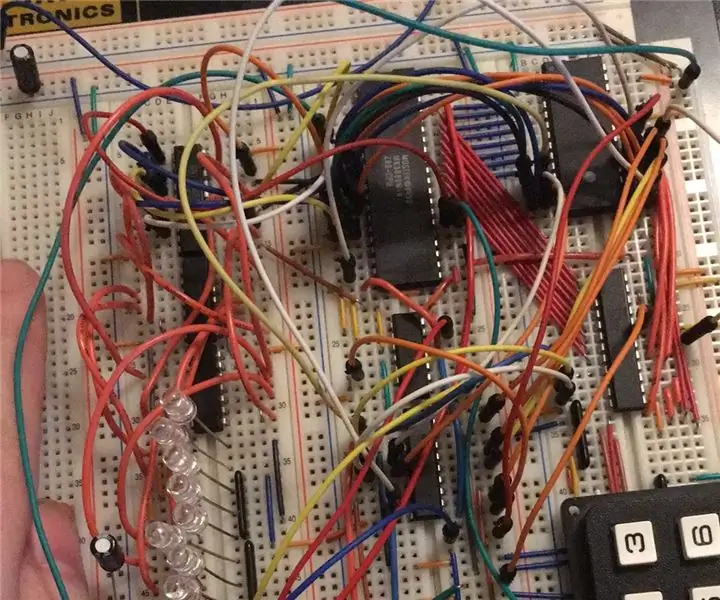 Bygg en datamaskin med grunnleggende forståelse av elektronikk: 9 trinn (med bilder)