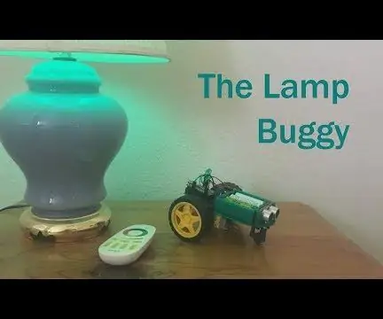 IoT RC -bil med smart lampa fjärrkontroll eller gateway: 8 steg (med bilder)