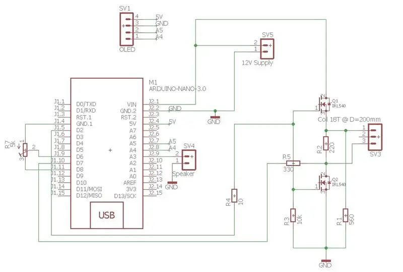 Idea indukce pulsu Arduino - Flip Coil