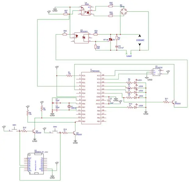 Schematic thiab Soldering