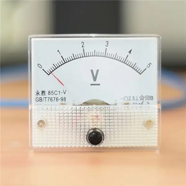 Arduino DIY Analog Thermometer