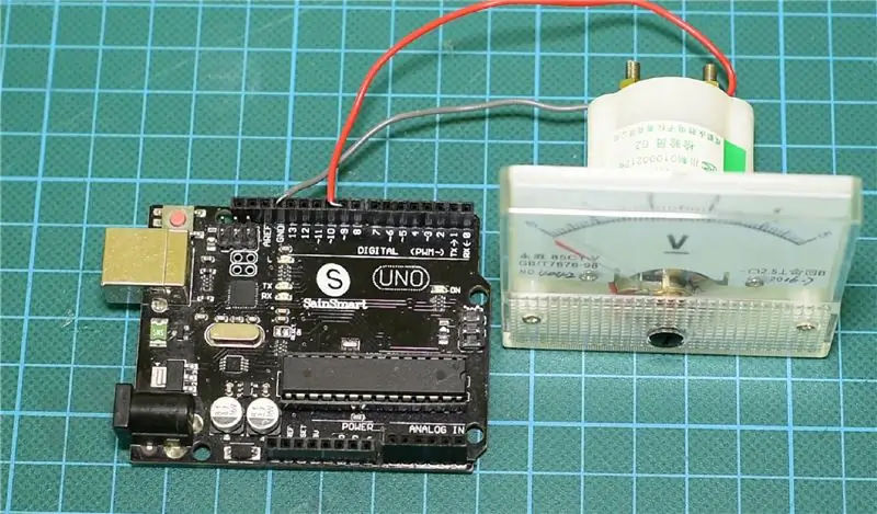 Вольтметрді Arduino көмегімен қалай басқаруға болады