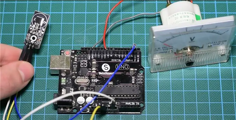 Tsim lub Analog Thermometer