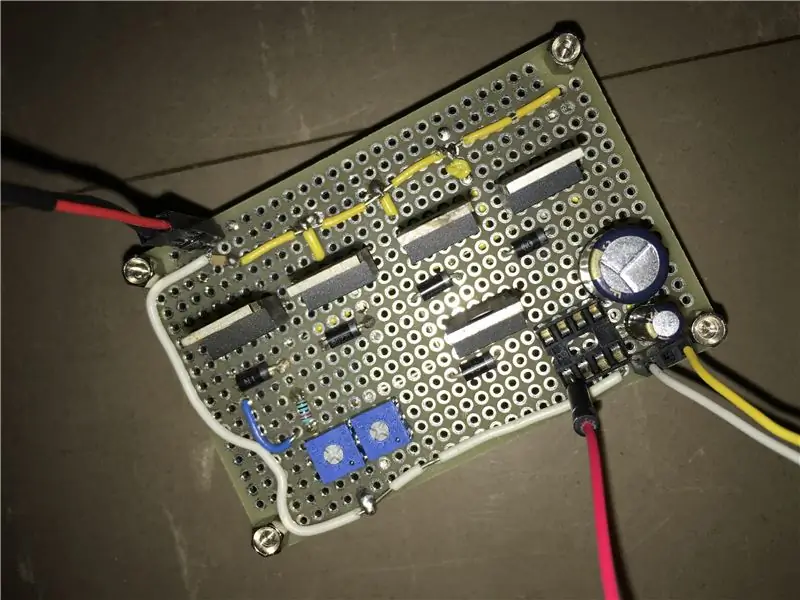 Soldering 5 LM338T Arrary